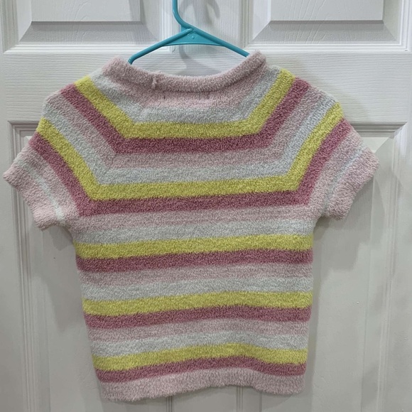 Fuzzy Cropped Tee - Picture 2 of 3